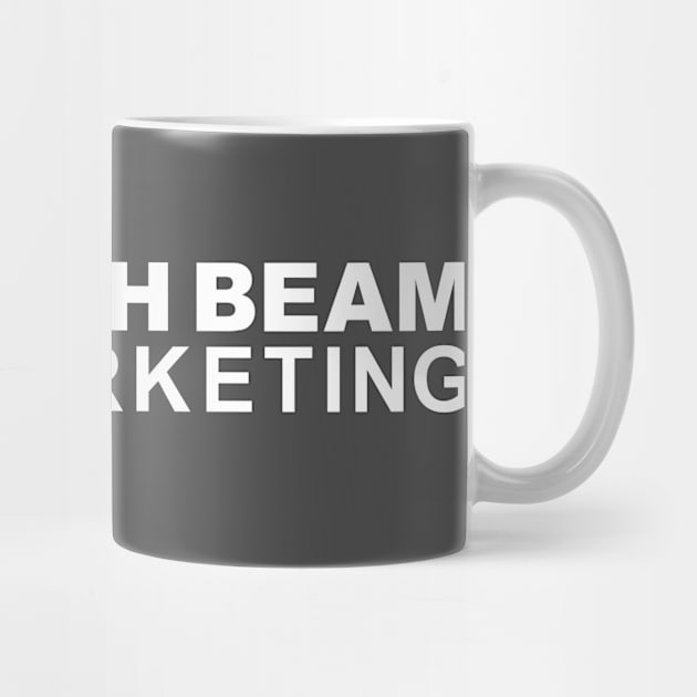 High Beam Marketing Tee (White Logo 1 Variant) by High Beam Marketing